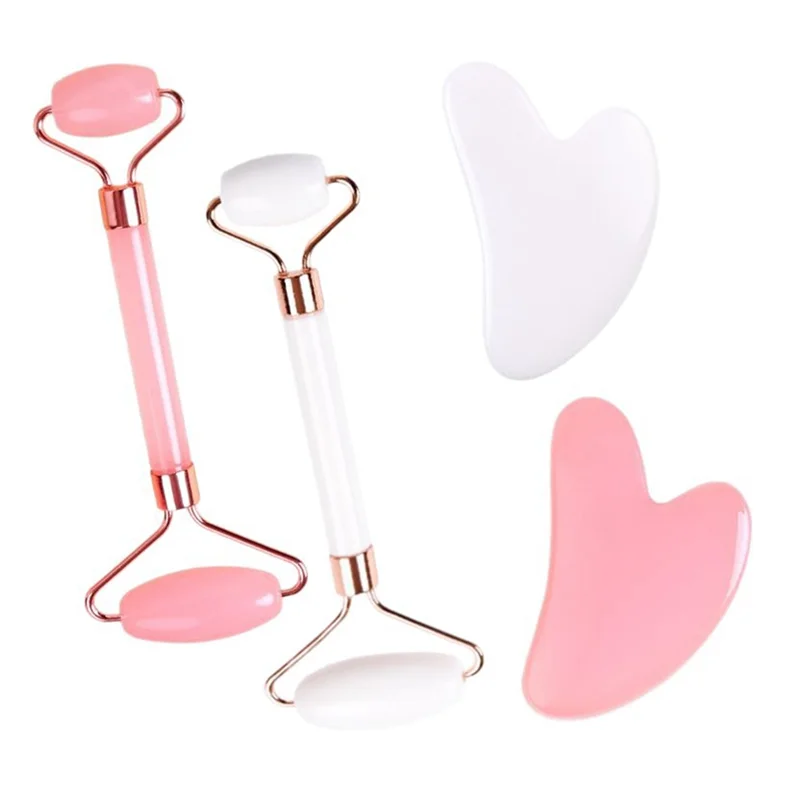 Jade Roller Set – Reduce Puffiness, Lift & Tighten Skin