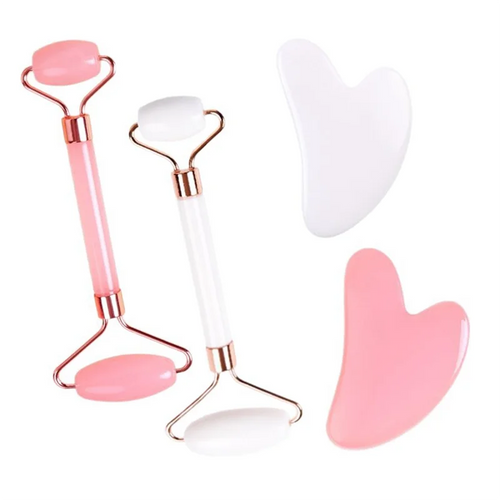 Jade Roller Set – Reduce Puffiness, Lift & Tighten Skin